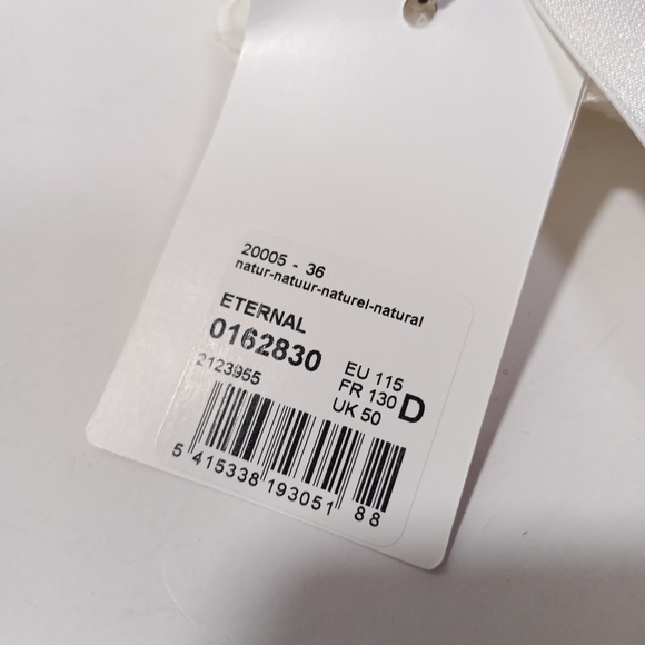 Prima Donna Eternal Full Cup Underwire Bra Size 50 D NWT - Picture 7 of 11